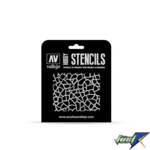 ST-CAM003 VALLEJO STENCIL GIRAFFE CAMO WWII