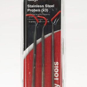 T02001 VALLEJO STAINLESS STEEL PROBES 3pcs set