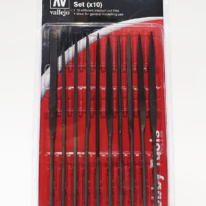 T03001 VALLEJO NEEDLE FILE SET 10pcs set
