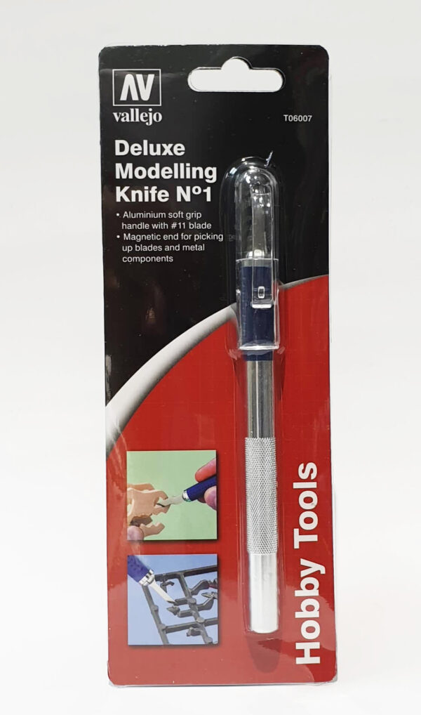 T06007 VALLEJO DELUXE MODELLING KNIFE No.1