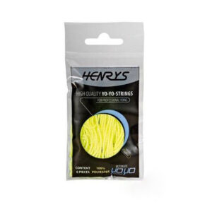 A01006-S01 HENRYS YO-YO STRING-SET FLUORESCENT YELLOW