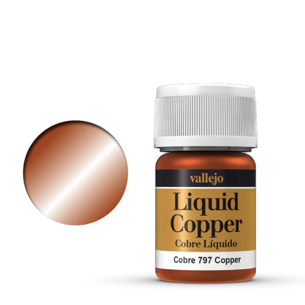 70.797 VALLEJO LIQUID GOLD ALCOHOL BASED COPPER 35ml