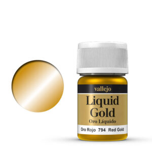 70.794 VALLEJO LIQUID GOLD ALCOHOL BASED RED GOLD 35ml