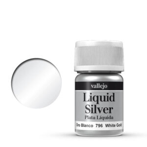 70.796 VALLEJO LIQUID GOLD ALCOHOL BASED WHITE GOLD 35ml
