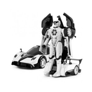 RASTAR 74620 1by14 RbyC PAGANI TRANSFORMABLE CAR WHITE