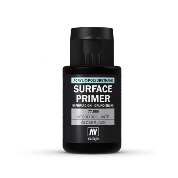 77.660 VALLEJO METAL COLOR GLOSS BLACK PRIMER 32ml