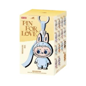 THE MONSTERS Pin for Love Series-Vinyl Plush Pendant Blind Box (A-M)