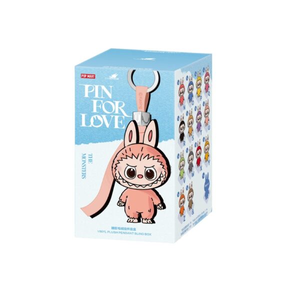 THE MONSTERS Pin for Love Series-Vinyl Plush Pendant Blind Box (N-Z)