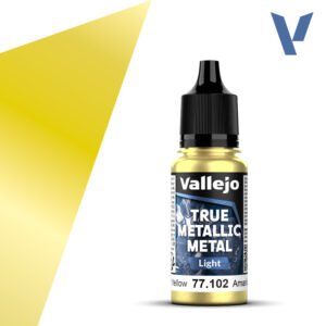 77.102 VALLEJO TRUE METALLIC METAL RADIANT YELLOW 18ml