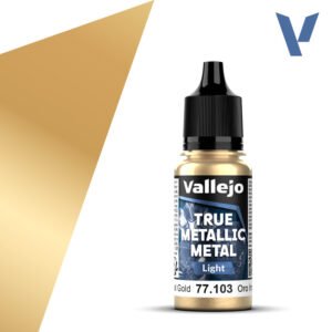 77.103 VALLEJO TRUE METALLIC METAL IMPERIAL GOLD 18ml
