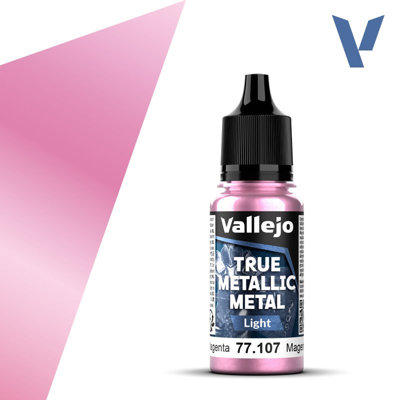 77.107 VALLEJO TRUE METALLIC METAL CRIMSON MAGENTA 18ml