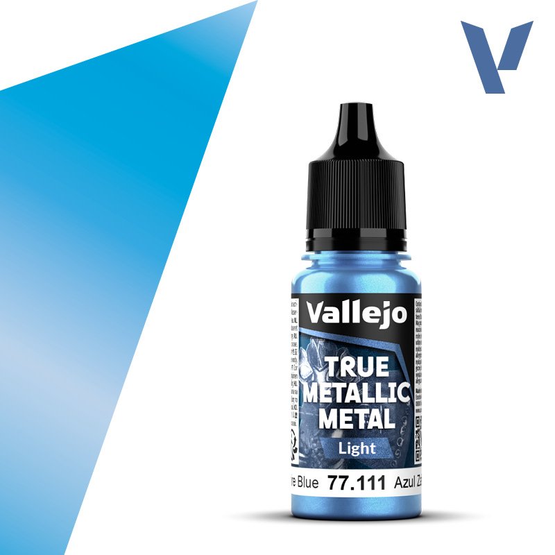 77.111 VALLEJO TRUE METALLIC METAL SAPPHIRE BLUE 18ml