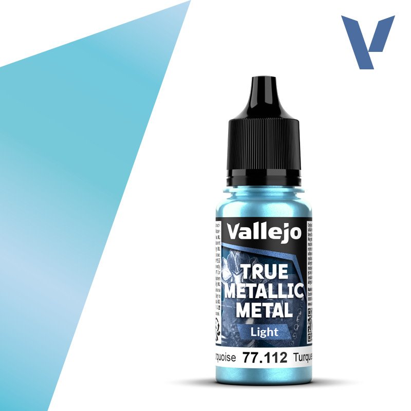 77.112 VALLEJO TRUE METALLIC METAL HYDRA TURQUOISE 18ml