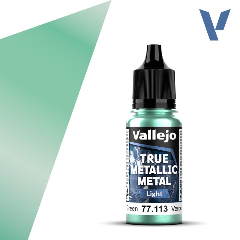 77.113 VALLEJO TRUE METALLIC METAL BEETLE GREEN 18ml