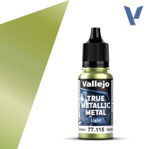 77.115 VALLEJO TRUE METALLIC METAL AMBER GREEN 18ml