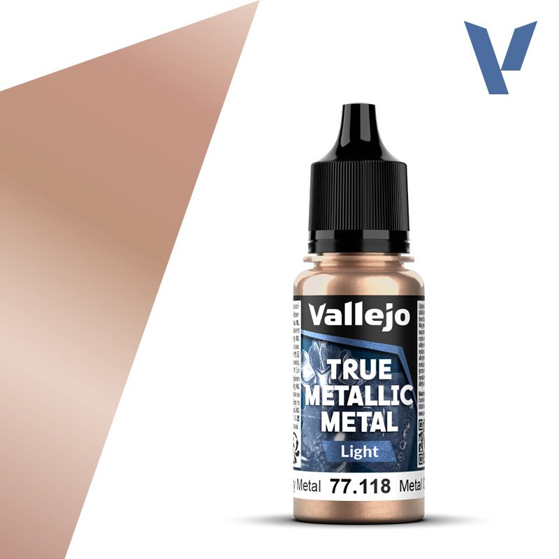 77.118 VALLEJO TRUE METALLIC METAL RUSTY METAL 18ml