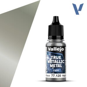 77.120 VALLEJO TRUE METALLIC METAL OBSIDIAN BLACK 18ml