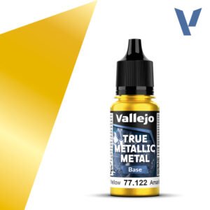 77.122 VALLEJO TRUE METALLIC METAL RADIANT YELLOW 18ml
