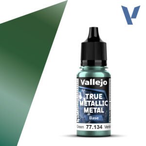 77.134 VALLEJO TRUE METALLIC METAL DUSKEN GREEN 18ml