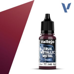 77.146 VALLEJO TRUE METALLIC METAL RUBY RED 18ml