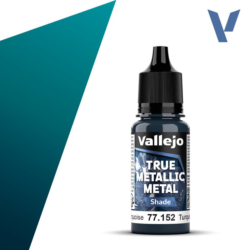 77.152 VALLEJO TRUE METALLIC METAL HYDRA TURQUOISE 18ml