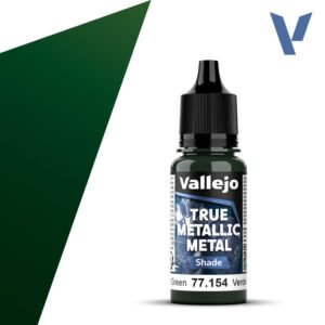 77.154 VALLEJO TRUE METALLIC METAL DUSKEN GREEN 18ml