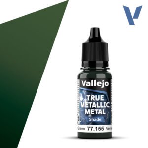 77.155 VALLEJO TRUE METALLIC METAL AMBER GREEN 18ml