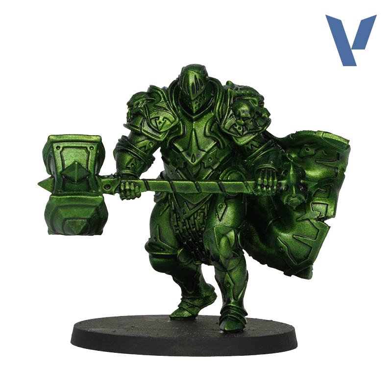 77.155 VALLEJO TRUE METALLIC METAL AMBER GREEN 18ml - Image 2