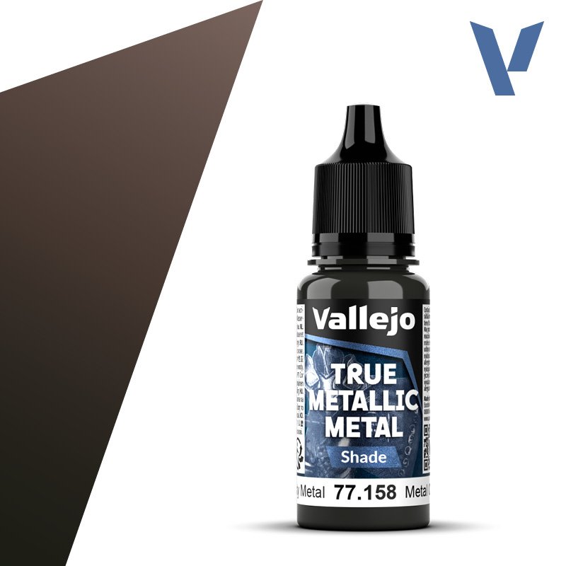 77.158 VALLEJO TRUE METALLIC METAL RUSTY METAL 18ml