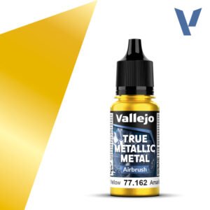 77.162 VALLEJO TRUE METALLIC METAL RADIANT YELLOW 18ml