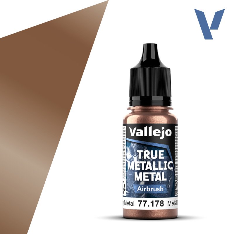 77.178 VALLEJO TRUE METALLIC METAL RUSTY METAL 18ml