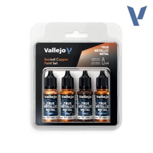 77.253 VALLEJO ANCIENT COPPER PAINT SET (4Pcs)