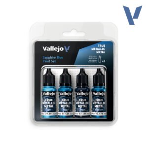 77.256 VALLEJO SAPPHIRE BLUE PAINT SET (4Pcs)