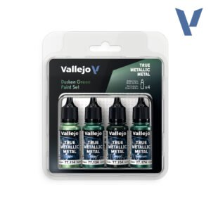 77.257 VALLEJO DUSKEN GREEN PAINT SET (4Pcs)
